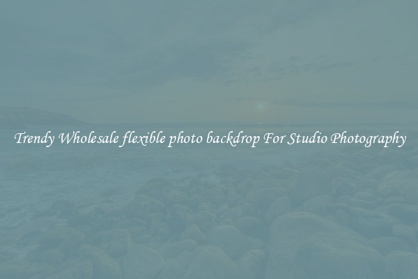 Trendy Wholesale flexible photo backdrop For Studio Photography
