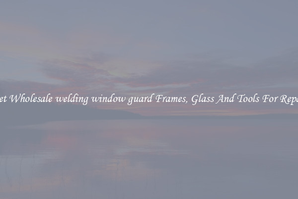 Get Wholesale welding window guard Frames, Glass And Tools For Repair