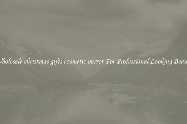 Wholesale christmas gifts cosmetic mirror For Professional Looking Beauty